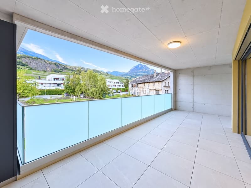 Appartement neuf et lumineux avec grand balcon (5)