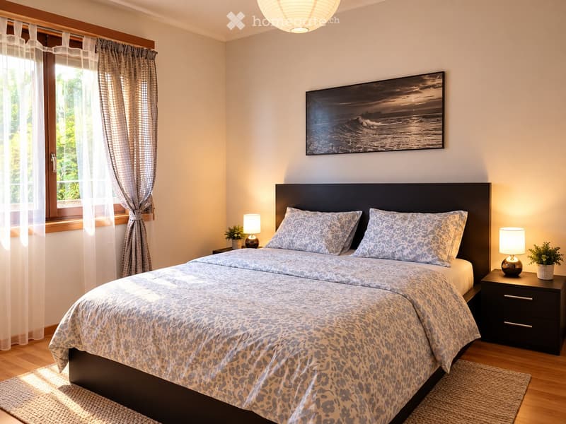 NEUCHÂTEL,Charmant 3,5 pièces meublé avec balcon ensoleillé (6)