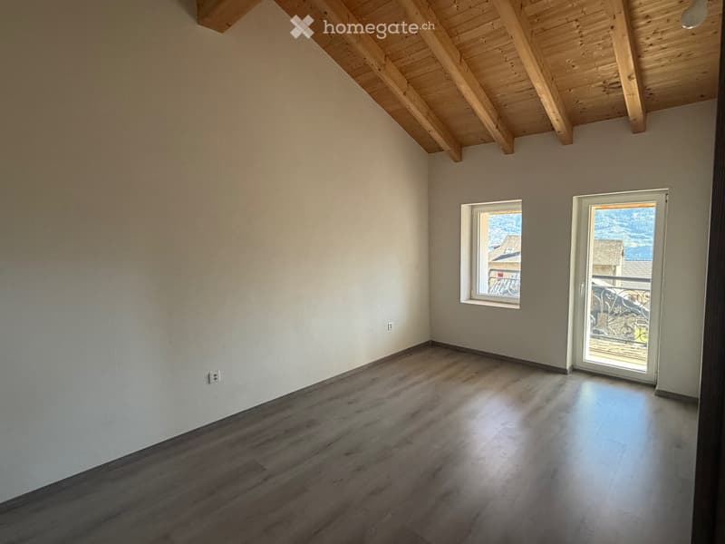 À louer Erde Ap. de 3,5 pces balcon vue sur les montagnes (4)