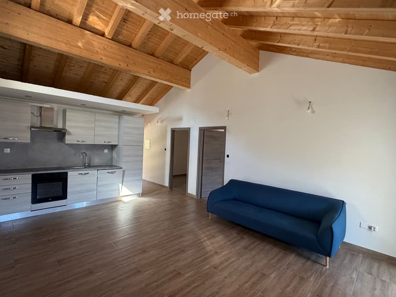 À louer Erde Ap. de 3,5 pces balcon vue sur les montagnes (2)