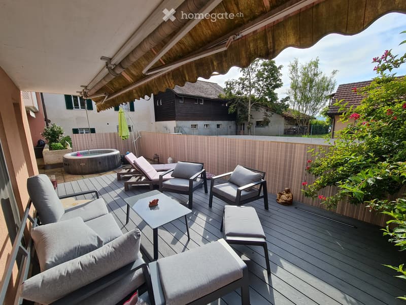 Location 3.5 pièces meublé-grande terrasse-Étagnières (5)