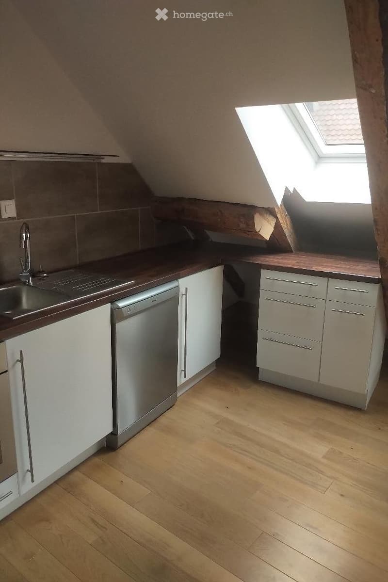 A louer grand 1.5p sous comble - 2520 La Neuveville (1)