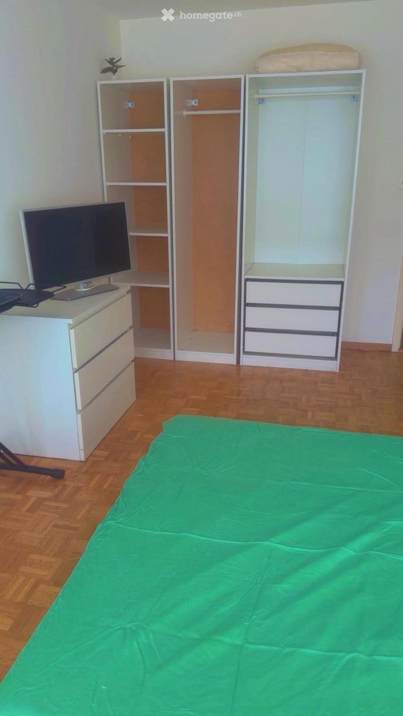 Grande chambre dans un appartement de 2,5 pièces (2)
