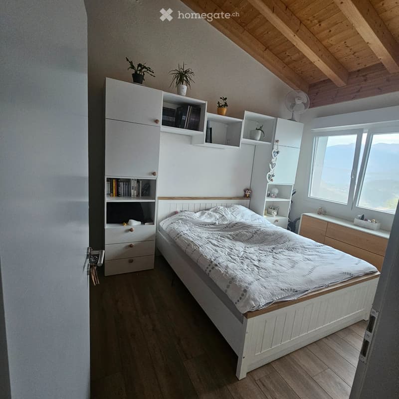 Appartement de 2 pièces avec vue sur les montagnes (3)