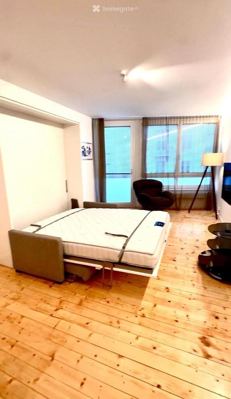 URGENT Studio meublé/équipé Pâquis (5)