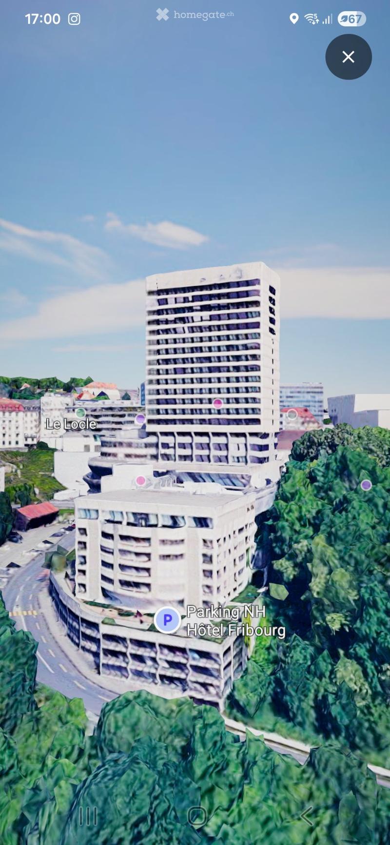A louer appart 2.5 pièces à Fribourg (1)