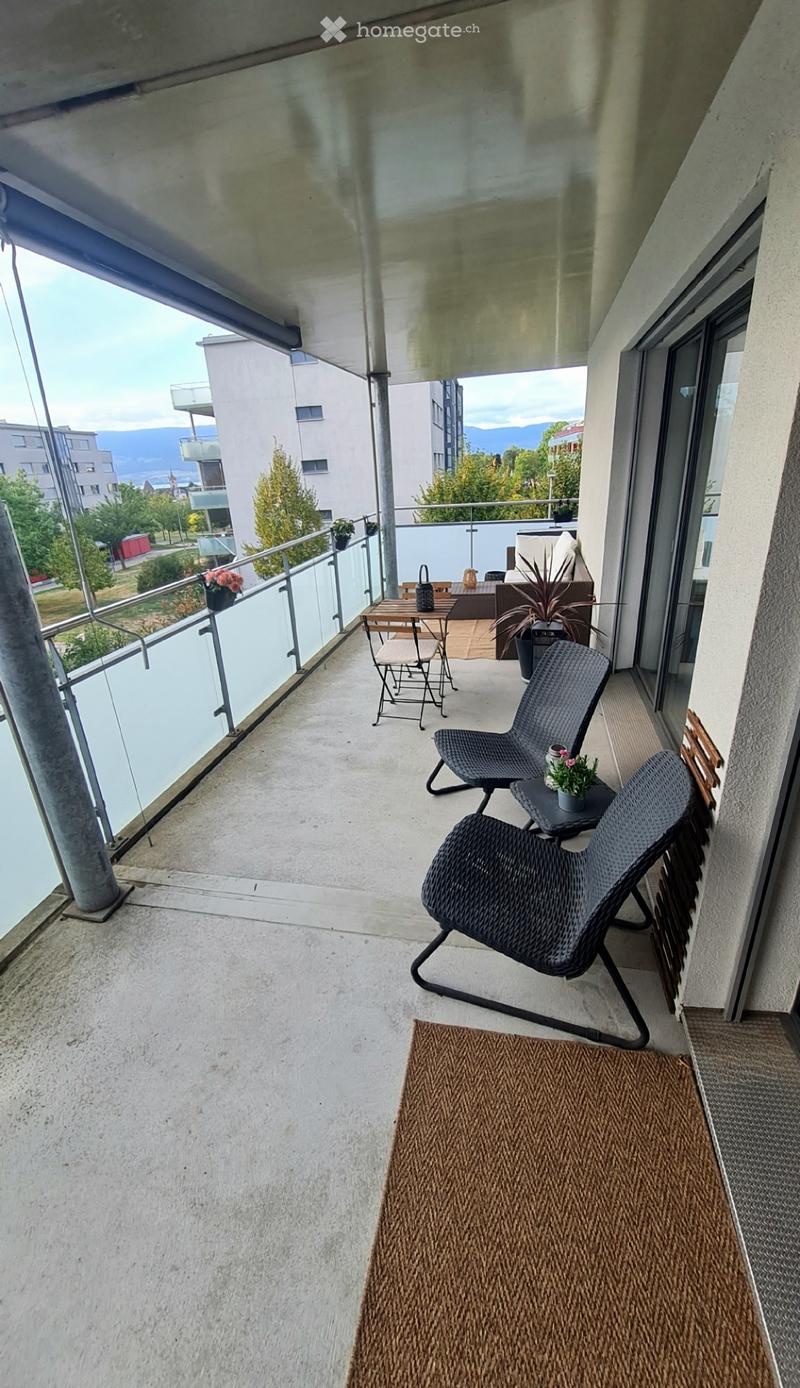 Bel appartement 3.5 pièces avec grand balcon à Estavayer (1)