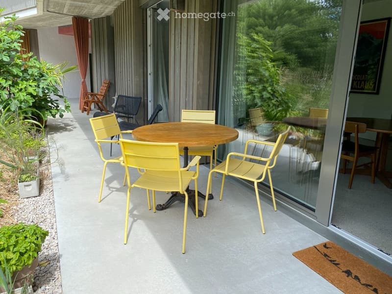 Grande chambre meublée dans un appartement spacieux et calme (2)