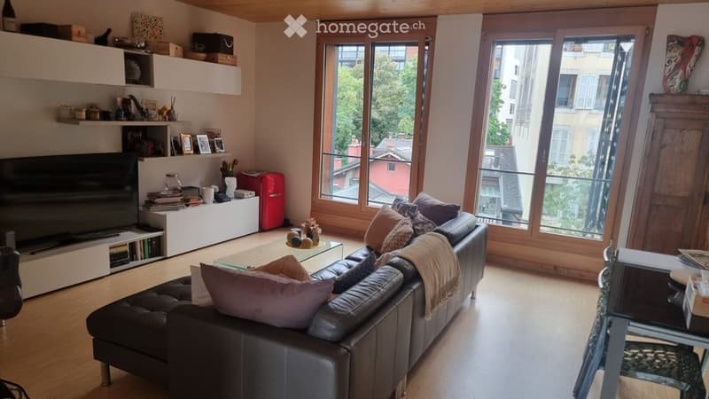 Rive/Eaux-Vives Duplex 5 pièces avec grande terrasse (1)