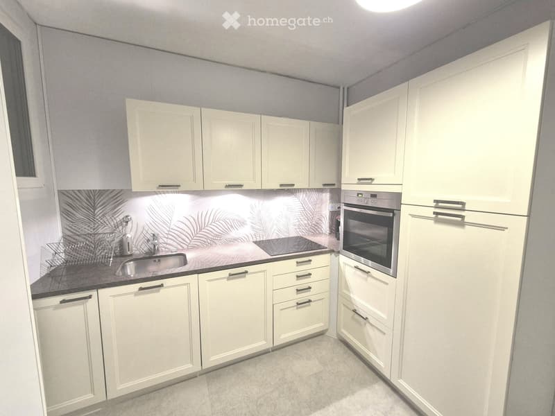 Appartement 2.5 pièces, rénové, proche de la gare Fribourg (1)