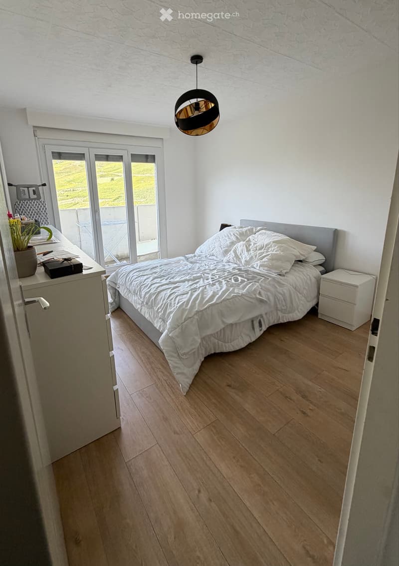 4.5 pièces rénové au 8e étage avec vue et balcon (4)