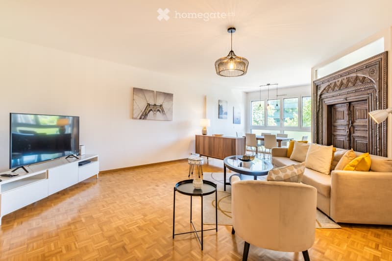 Bel appartement 4.5 pièces meublé avec vue les montagnes (2)