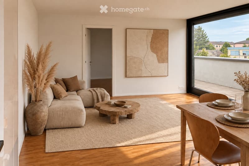 Magnifique appartement 3,5 pièces, terrasse avec vue (4)
