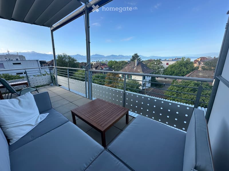 Appartement 3.5 pièces meublé avec vue lac - Lausanne (2)