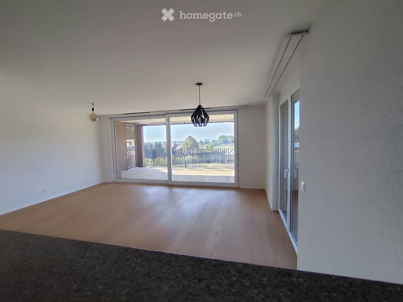 3,5 pièces lumineux au Mont avec terrasse-loggia couverte (2)