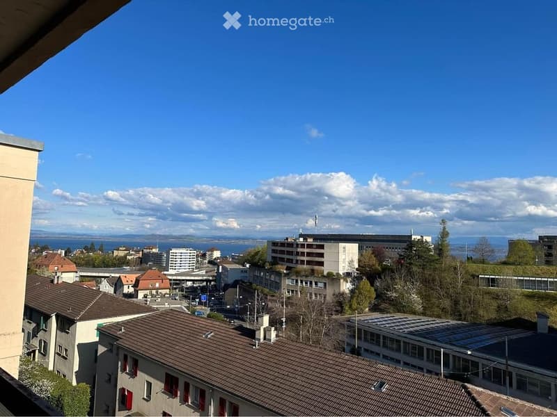 Bel appartement 3 1/2 pcs avec vue sur le lac de Neuchâtel (1)