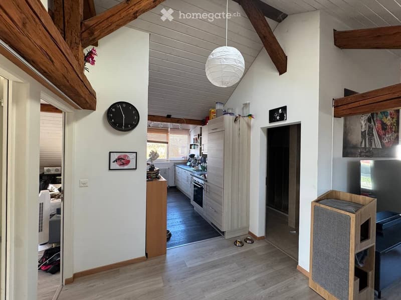 Magnifique appartement 3 pièces avec poutres apparentes (3)