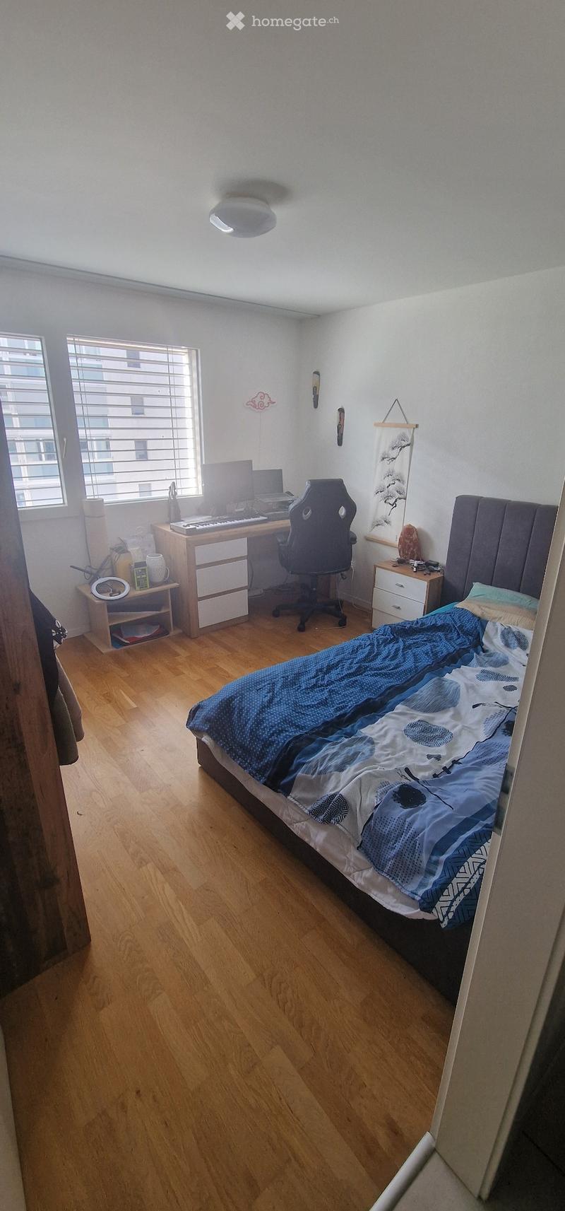 Chambre meublée en sous-location à Fribourg 700 CHF/mois (5)