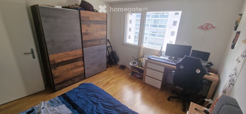 Chambre meublée en sous-location à Fribourg 700 CHF/mois (2)
