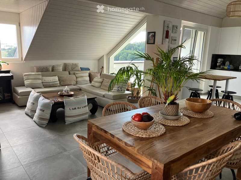 A Louer à Gimel, spacieux appartement lumineux de 4,5 pièces (1)