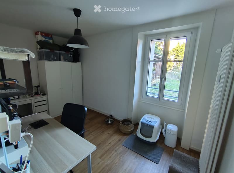 Bel appartement 3 pièces avec balcon et jardin (5)
