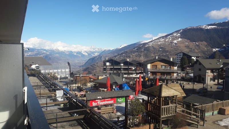 studio avec balcon sud-est (lumineux), Haute-Nendaz centre (4)