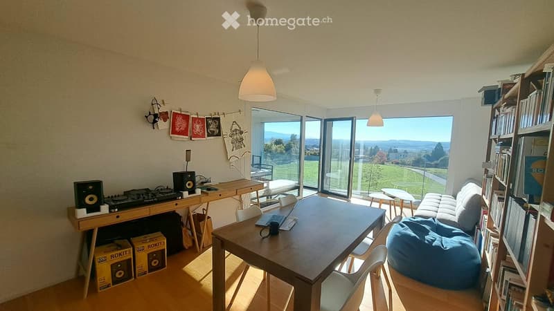 Agréable 2,5pce à Villars-sur-Glâne, commodités, bien situé (1)