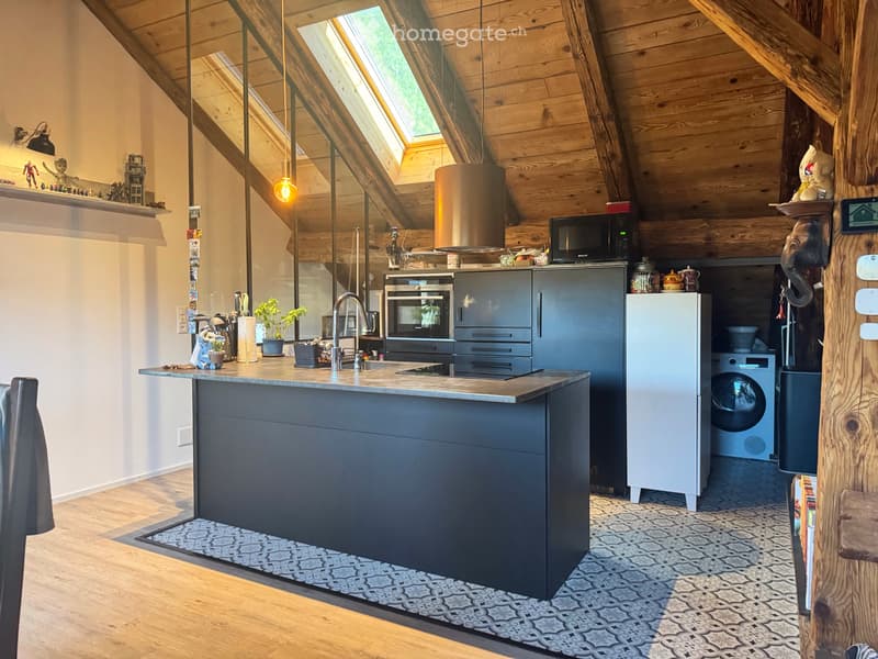 Bel appartement de 3,5 pièces à Lavey village (5)