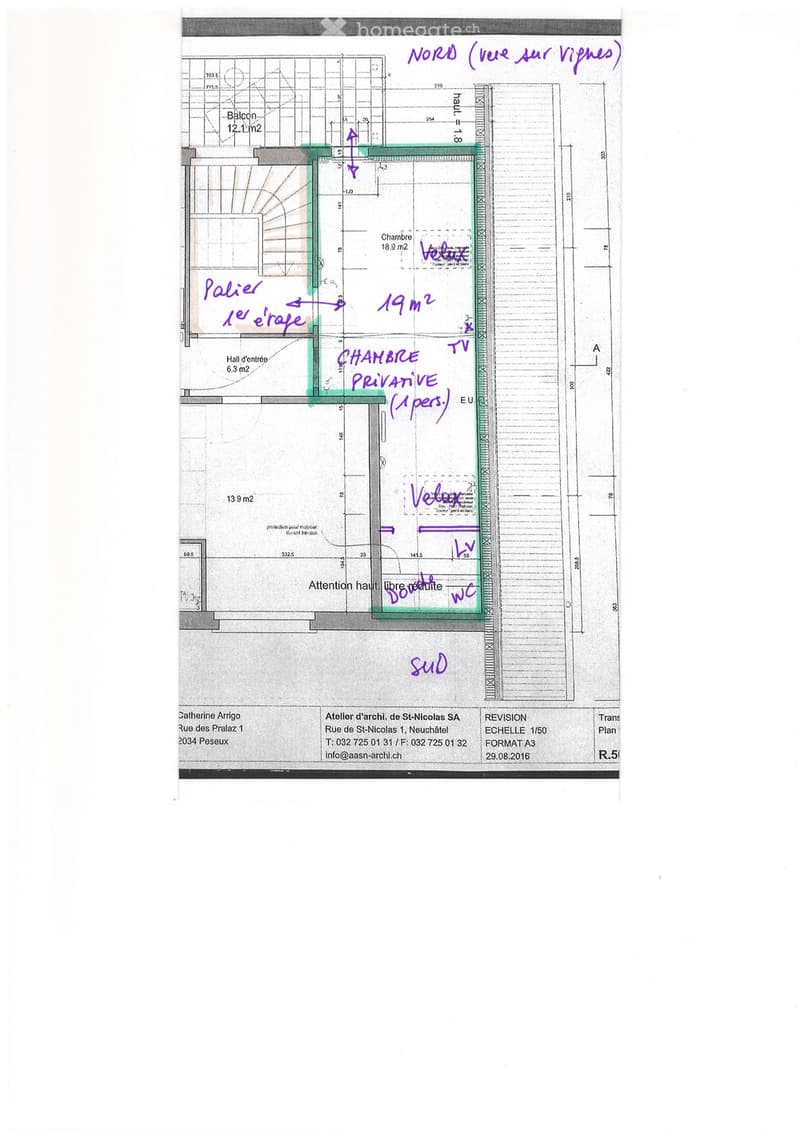 Chambre Meublée Privative 1 personne, Petite colocation (4)