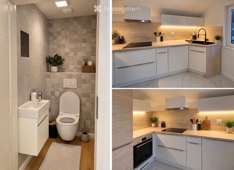 À LOUER MAGNIFIQUE APPARTEMENT DE 3,5 PIÈCES (2)