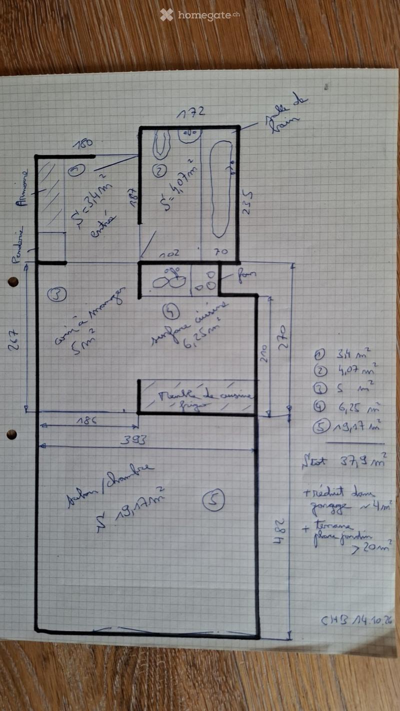 Appartement meublé à louer dans maison individuelle (5)