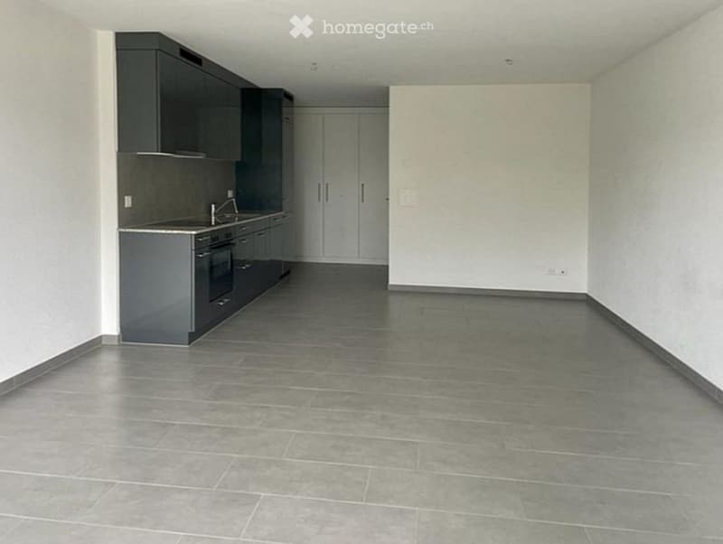 Grand studio 1.5 près avec balcon à Billens (1)
