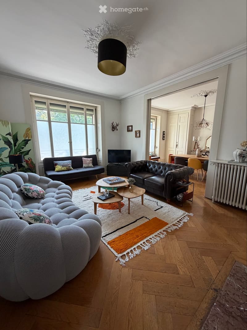 Magnifique appartement avec jardin aux Eaux-Vives (2)