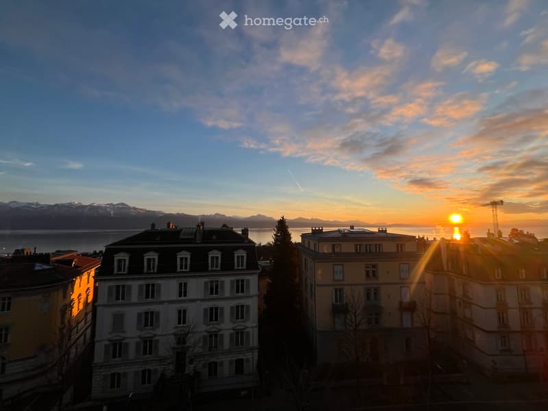 3,5p à louer au coeur de Lausanne - Vue Lac (3)