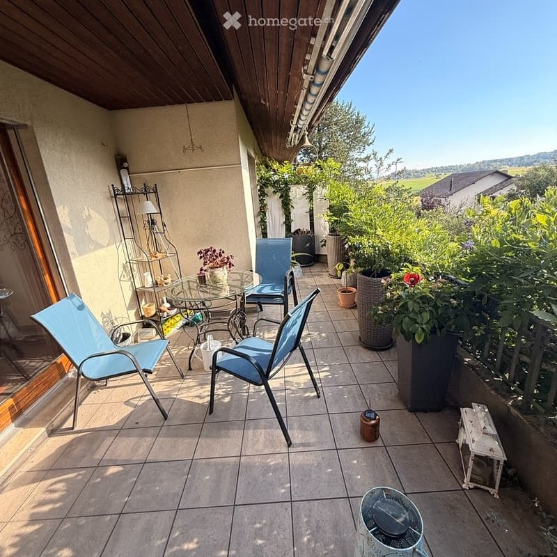 Superbe 4.5 pièces (92 m²) avec cheminée Lamboing (3)