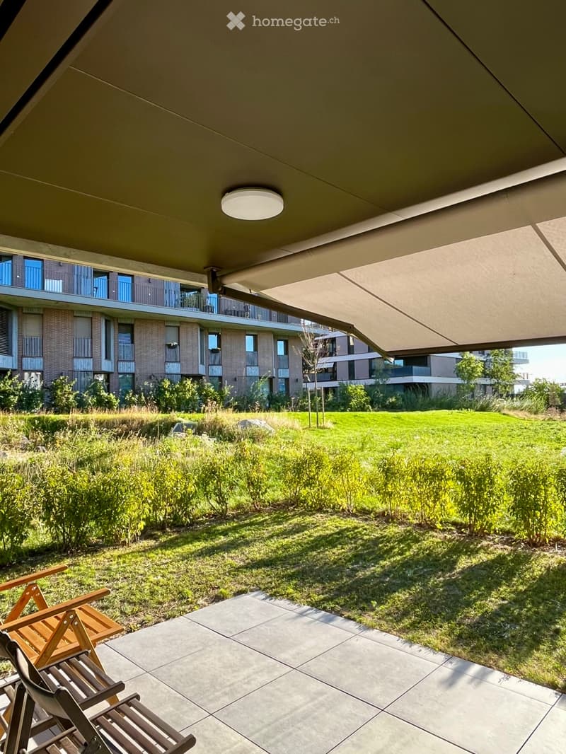 REPRISE DE BAIL: 3.5p avec terrasse et jardin à Crissier (4)