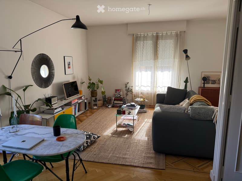Sous location - Bel appartement sous gare à 5 min du lac (1)