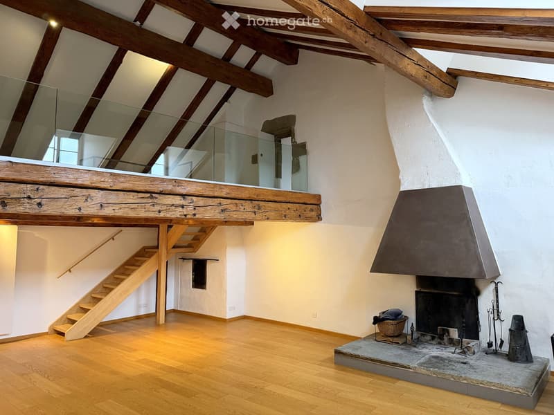 Duplex de caractère 6.5 pièces, 200 m², Quartier du Bourg (1)