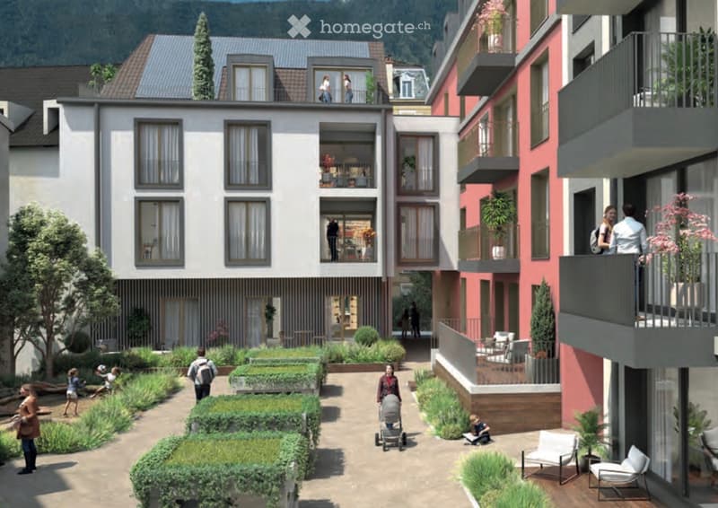 Très bel appartement 2.5 p neuf au cur de Montreux (3)