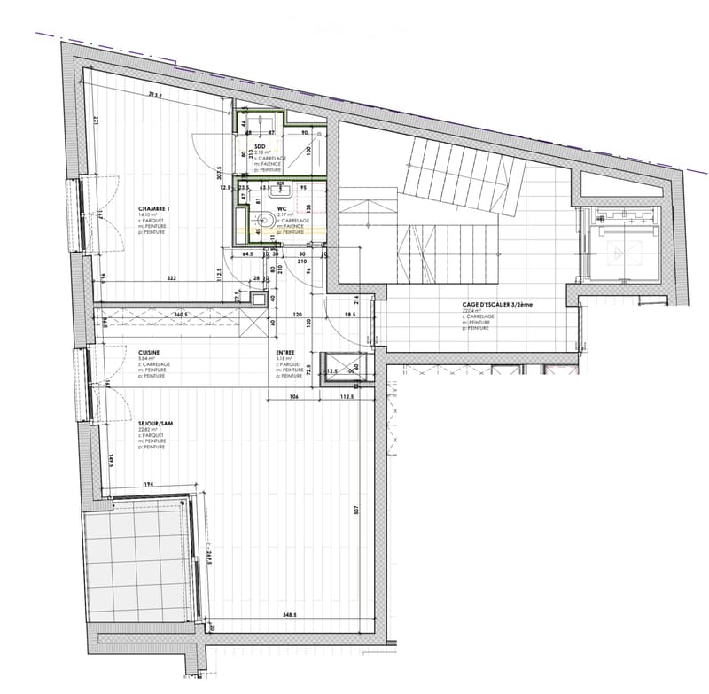 Très bel appartement 2.5 p neuf au cur de Montreux (5)