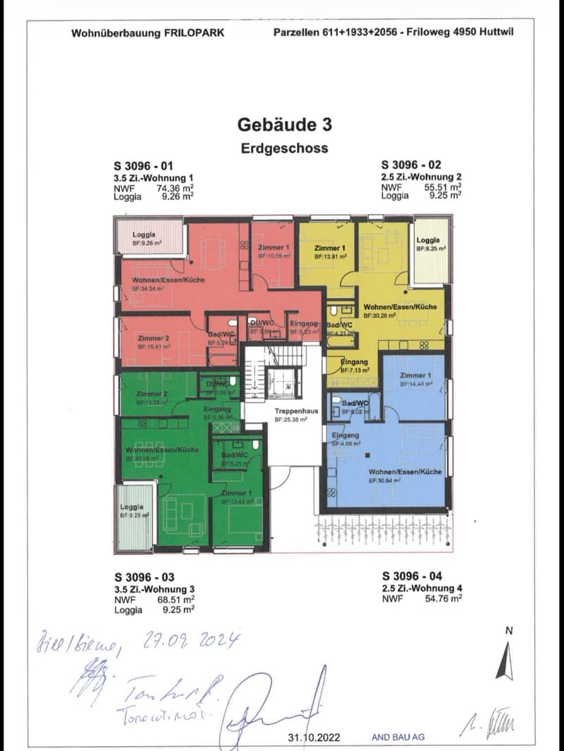 2.5-Zimmer-Wohnung im Erdgeschoss in Huttwil zu vermieten (1)