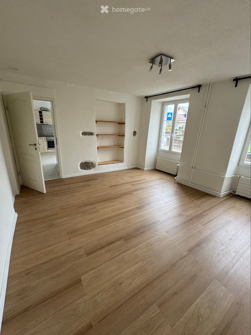 Appartement 1 pièce à louer à 15min de morges (1)