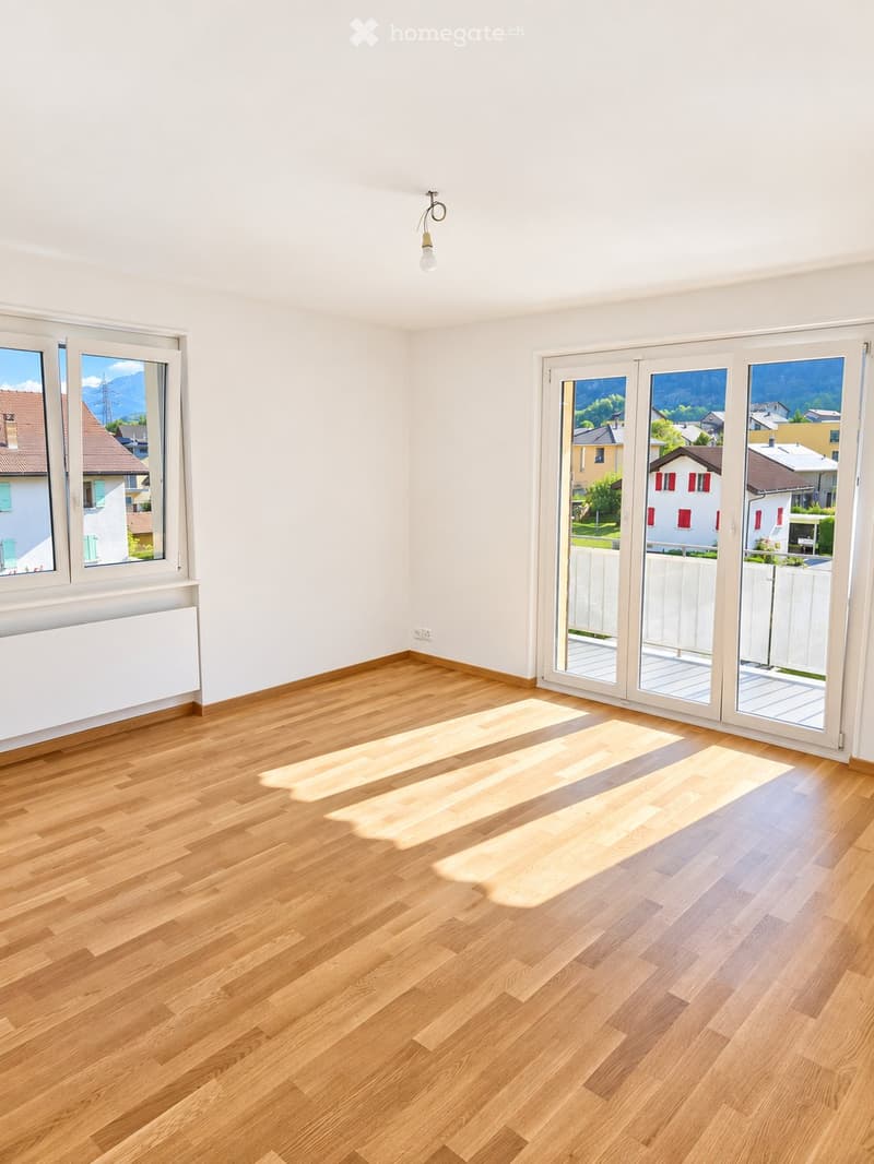 Aproz Appartement 4.5 pièces 80m2, balcons et places de parc (2)