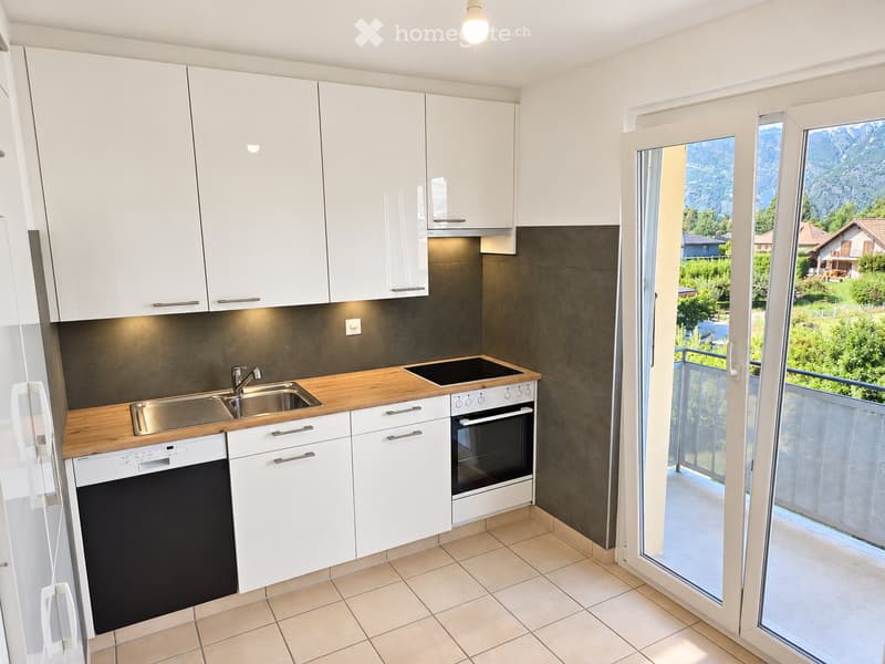 Aproz Appartement 4.5 pièces 80m2, balcons et places de parc (1)