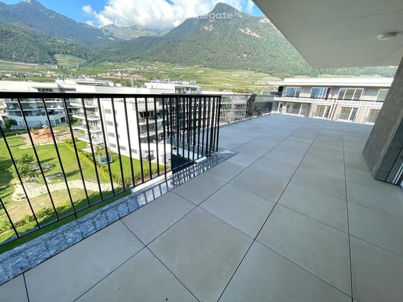 À louer Appartement 3.5 pièces avec grand balcon à Aigle (1)