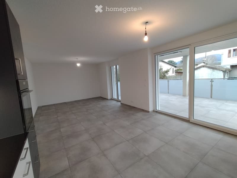 Appartement 3.5 pièces à louer à Courroux, grande terrasse (3)