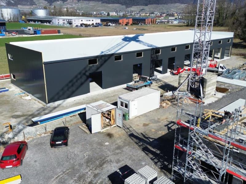 Aigle - Dépôt et bureaux sur plans (6)