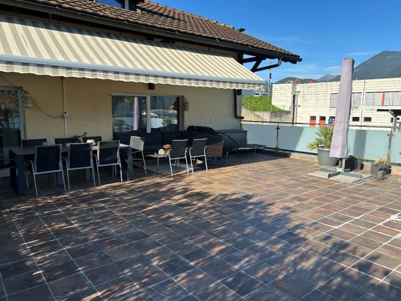 07772 - Appartement 4.5 pièces/duplex-attique - Rue de la Gare 15 - Collombey (2)
