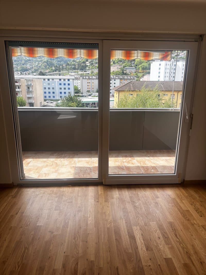 Séjour avec balcon