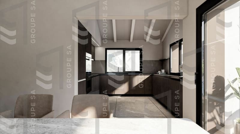 3,5 pièces en attique (5)